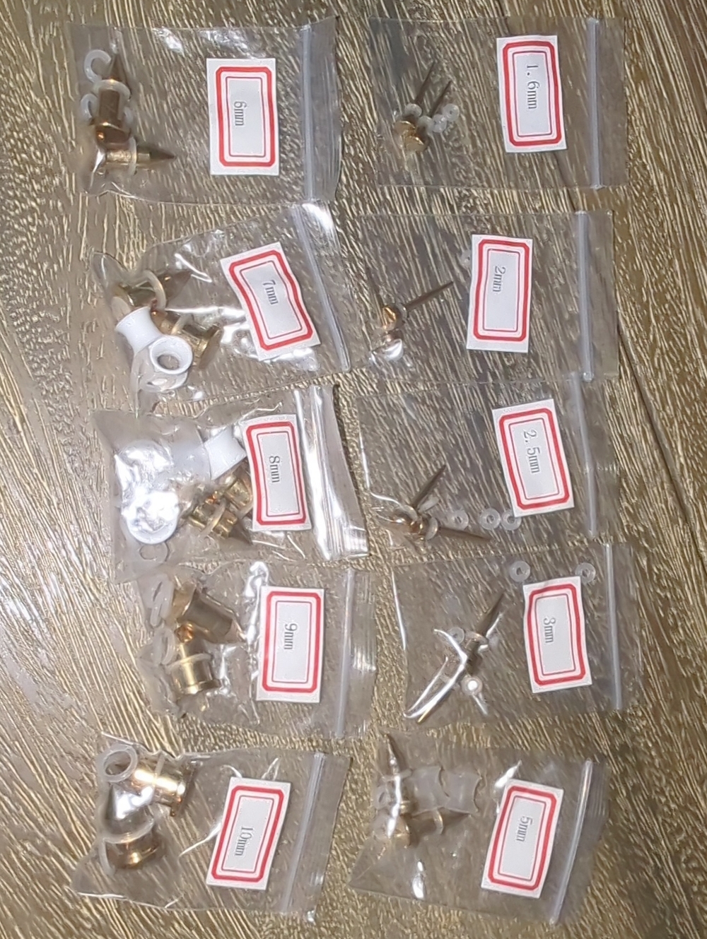 Gold Taper Ear Stretching Kit